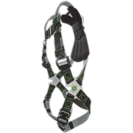 Honeywell Miller Miller Revolution™ Dualtech Webbing Chemical-Resistant Harness, Unvrsl RDT-QC/UBK